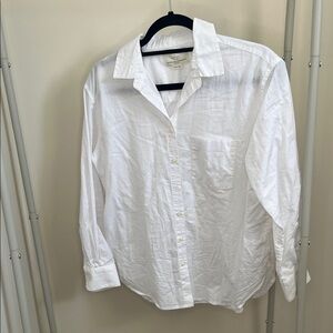 Trovata White Button-Up Shirt